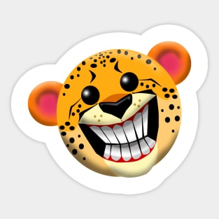 Cheetah Sticker